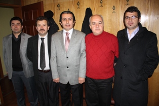 İsmet Tekin ve ekibi Berberler odasına talip