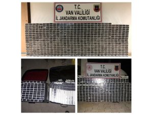 Van’da 19 bin 970 paket kaçak sigara ele geçirildi