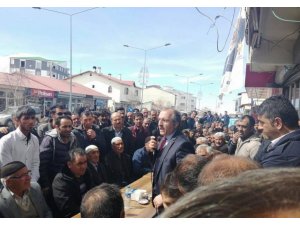 Yavlioğlu, Erzurum’da seçim çalışmalarını sürdürüyor