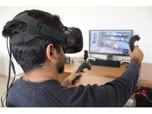 Devlet desteği ile şirket kuran öğrenci, sanal gerçeklik yazılımı yaptı