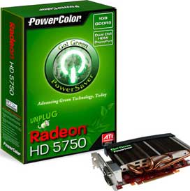 PowerColor'dan çevreci HD 5750