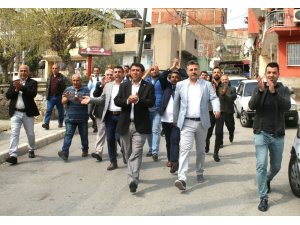 Bayraklı’da Serdar Sandal coşkusu