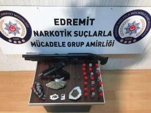 Edremit’te uyuşturucu ile mücadele sürüyor