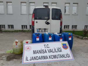 Mazot hırsızları jandarmadan kaçamadı