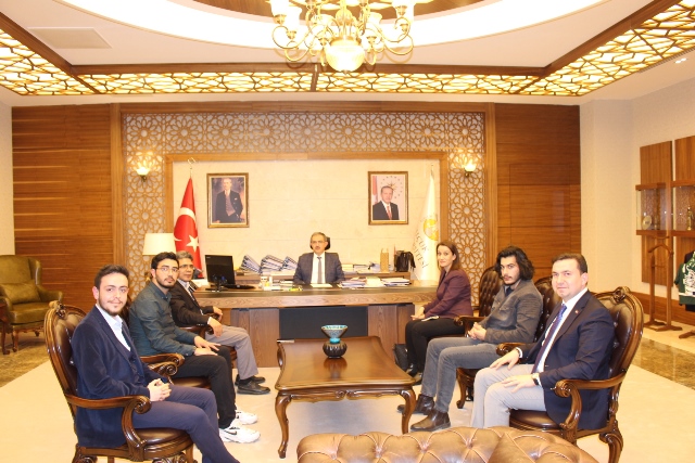 UİGAD Konya’dan Rektör Şahin’e ziyaret