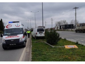 Samsun’da trafik kazası: 1 yaralı