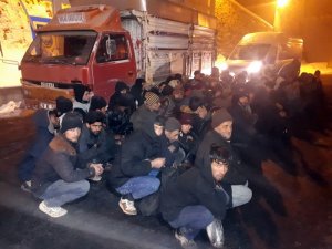 Ağrı’da göçmenleri Avrupa’ya götürmeye çalışan şebeke çökertildi
