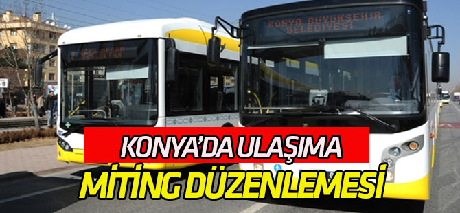 Büyükşehir’den toplu ulaşım duyurusu