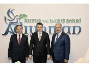Bakan Pakdemirli Adıyaman Belediyesini ziyaret etti