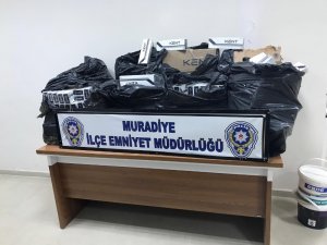 Muradiye’de sigara kaçakçılığı