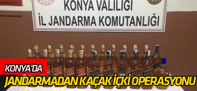 Jandarmadan Kaçak İçki Operasyonu: 2 Gözaltı