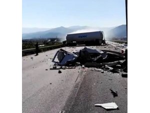 Aydın-İzmir otobanında trafik kazası: 1’i ağır 2 yaralı