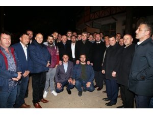 Yüce Karasu’da mitinge katıldı