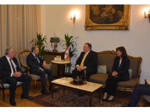 ABD Dışişleri Bakanı Pompeo Lübnan'da Hizbullah'a yüklendi