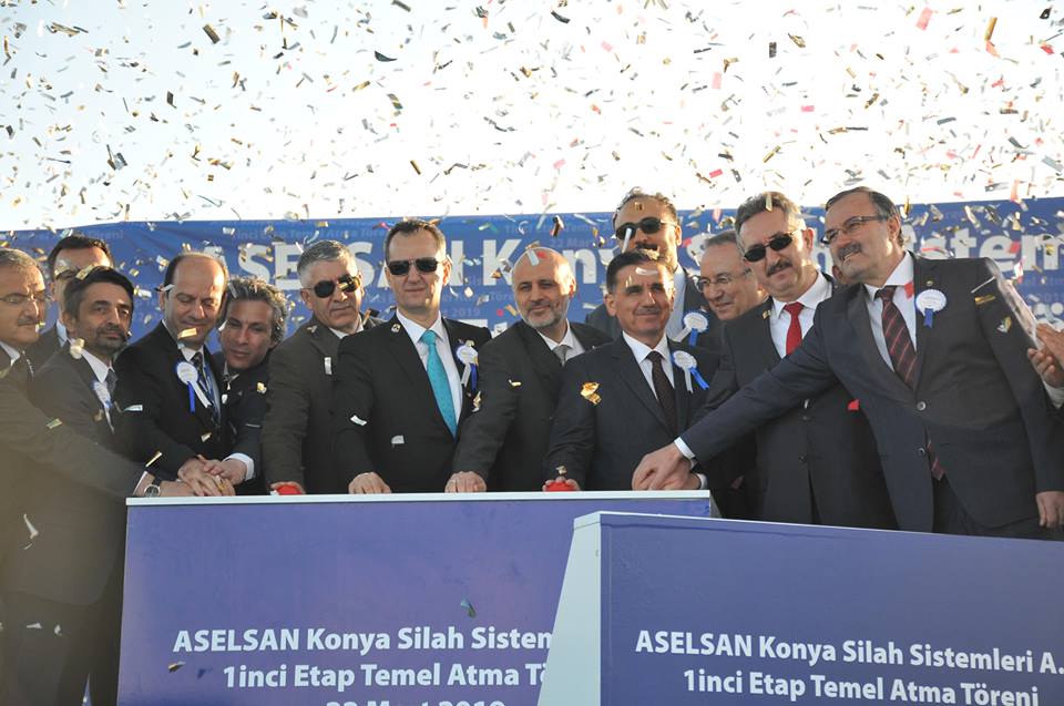 ASELSAN Konya Silah Fabrikası'nın temeli atıldı