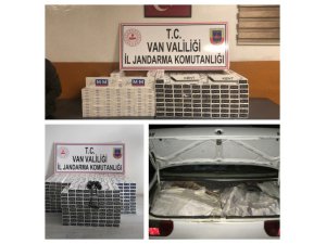 Jandarma ekipleri 9 bin 211 paket kaçak sigara ele geçirdi