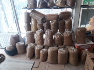 Van’da 144 kilo kaçak tütün ele geçirildi.