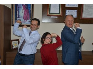Dünya rekortmeni İrem’e İşgören vakfı desteği