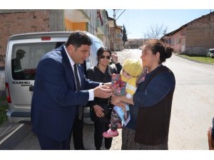 İYİ Partili Parlak, Cemal Gürsel Mahallesini ziyaret etti
