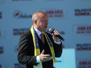 Cumhurbaşkanı recep Tayyip Erdoğan: "Bu seçim milli irade yüzsüzleri için son olacak."