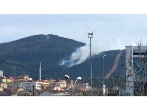 Aydos Ormanı’nda yangın çıktı