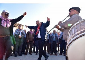 Başkan Ergün’e her yerde aynı sevgi