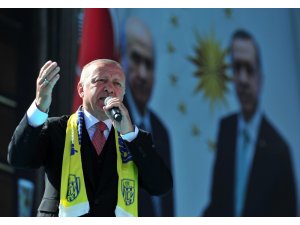 Cumhurbaşkanı Erdoğan: "Bu seçim milli irade yüzsüzleri için yolun sonu olacak"