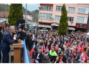 Çaylı’dan  Yenice’de coşkulu miting