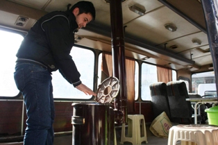 Bu da sobalı otobüs