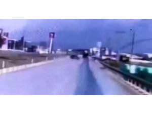 Üç komando askerin şehit olduğu kaza, güvenlik kamerasında