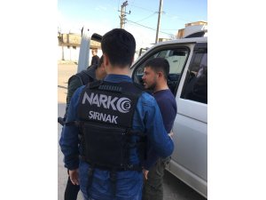 Cizre’de 105 polisle uyuşturucu denetimi