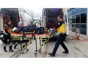 Samsun’da trafik kazası: 1 yaralı