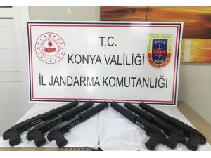 Beyşehir'de jandarmadan silah operasyonu