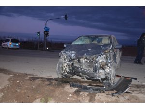 Elbistan’da trafik kazası: 1 yaralı