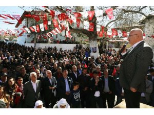 Gümüş’e baba ocağında sevgi seli