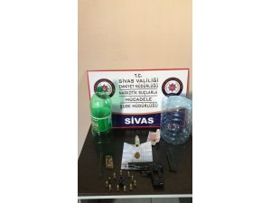 Sivas'ta uyuşturucu operasyonları