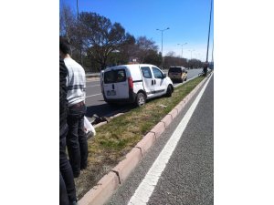 Kayseri’de Trafik Kazası: 2 yaralı