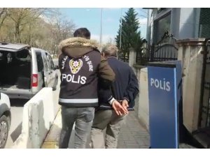 Baz İstasyonundan akü çalan hırsız yakalandı