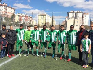 ‘Ampute Futbol’da Konya derbisi Konya Engelliler Gücü’nün