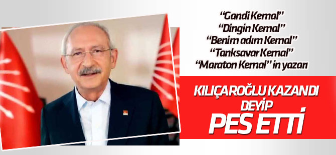 Hikmet Genç: Pes ediyorum, Kılıçdaroğlu kazandı!..