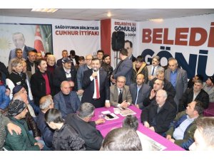 Sarıcaoğlu: “Hizmet namus sözümüzdür”