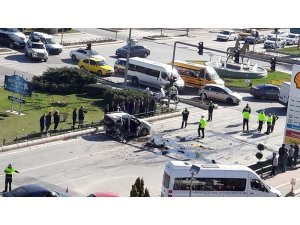 Eskişehir’de feci kaza, 15 yaralı