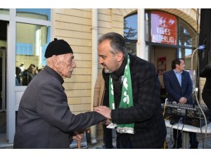 Dağ ilçeleri Aktaş’ı bağrına bastı