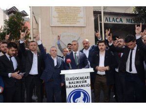 Balıkesir Ülkü Ocaklarından sert açıklama