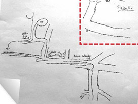 Çukurambar krokisi gazetede yayınlandı