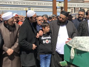 Baba oğulun acı vedası