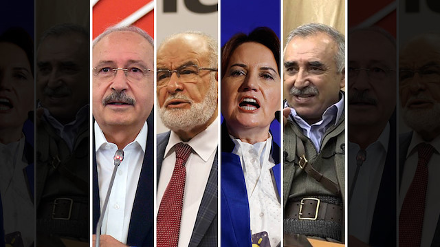 3'ü de sırtını Kandil'e dayadı