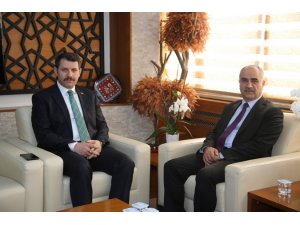 Vali Ayhan, Belediye Başkanı Aydın'a veda ziyaretinde bulundu