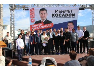 Bodrumlular evlatları Mehmet Kocadon’a sahip çıktı