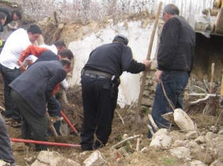 Kömürlük çöktü: 2 ölü